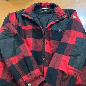 Men’s Fjallraven Buffalo Plaid Jacket Size Medium